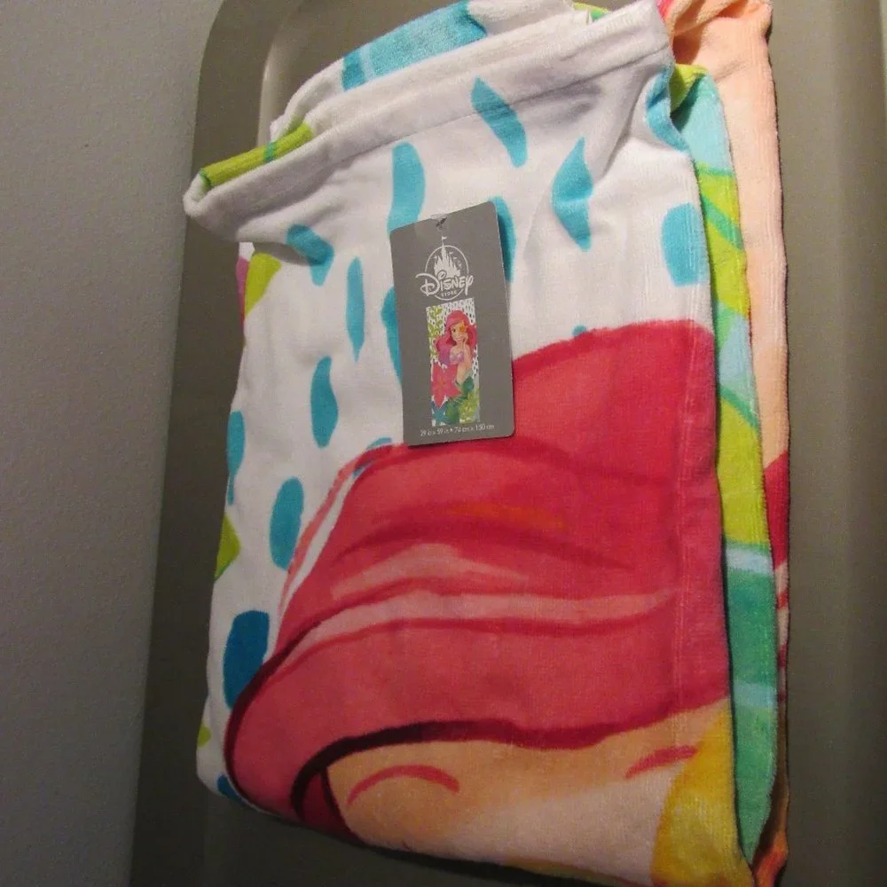 Little Mermaid Beach Towel NWT